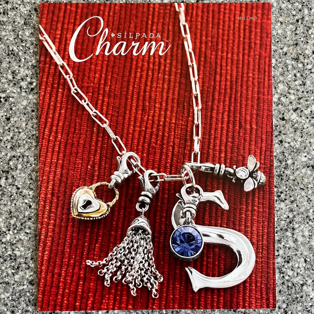Rare - Silpada Charm Catalog 2012 / 2013